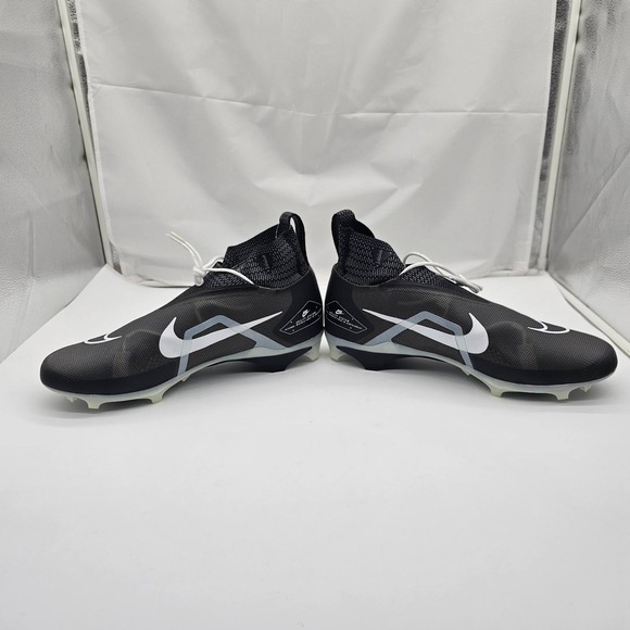 Nike Alpha Menace Elite 3 Men Sz 17 Football Cleats Black Iron Grey CT6648-001 - Picture 5 of 9